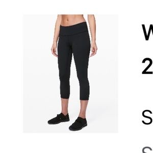 Wunder Under Low Rise Crop 21”